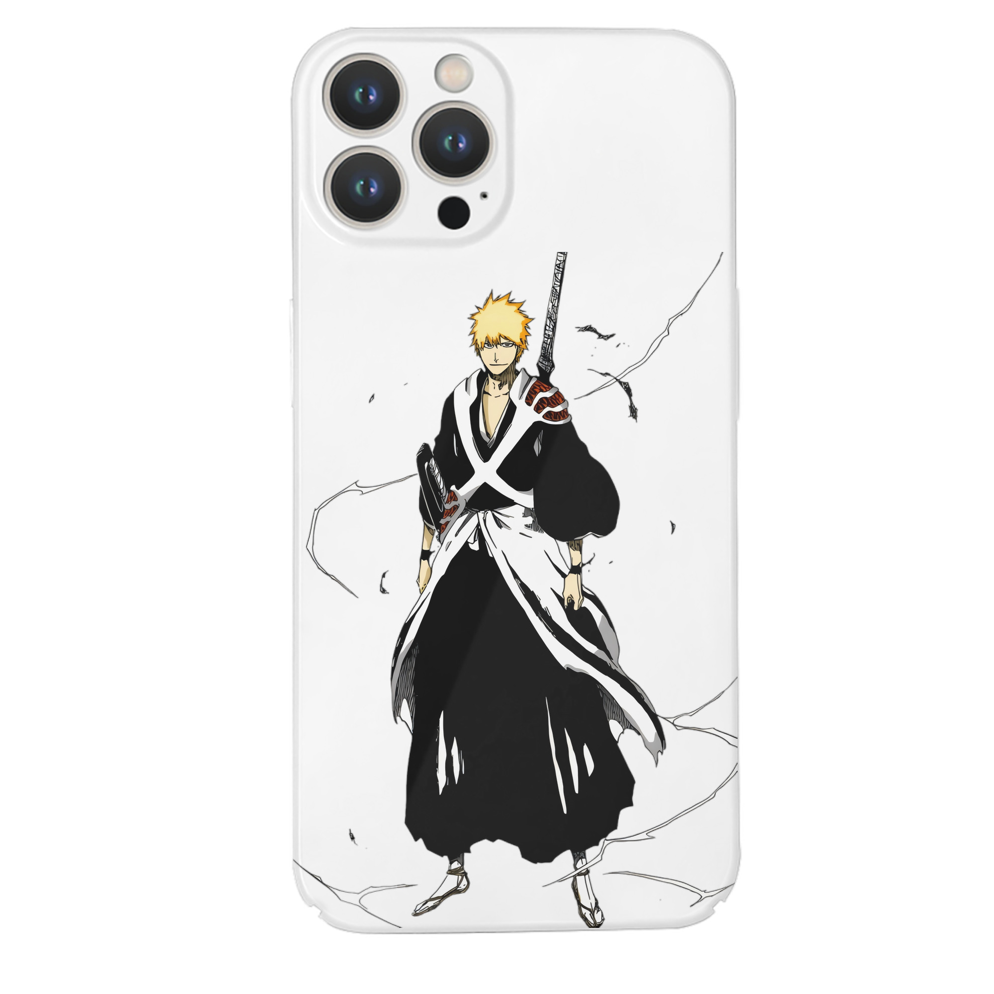 （画像用） ブリーチ 黒崎一護（くろさき いちご）BLEACH Kurosaki Ichigo 【iPhone 14シリーズ対応】ハードケース